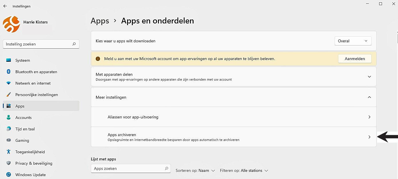 Zo Kunt U Apps Archiveren in Windows 11