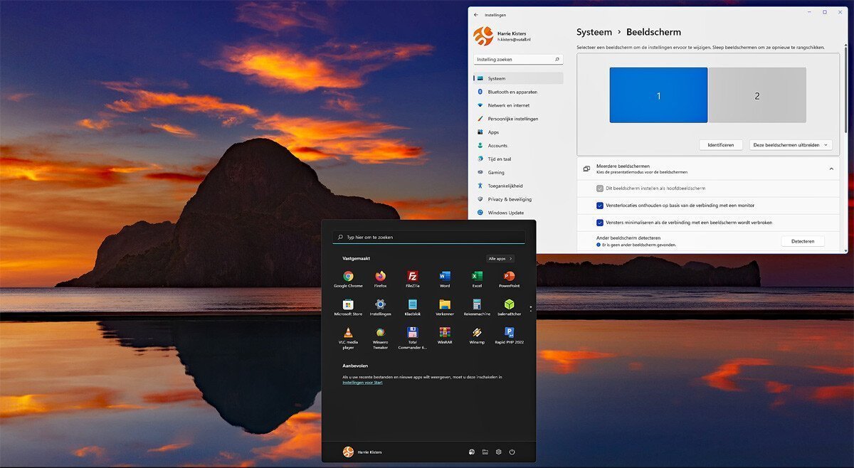 Meerdere Monitoren Instellen in Windows 11