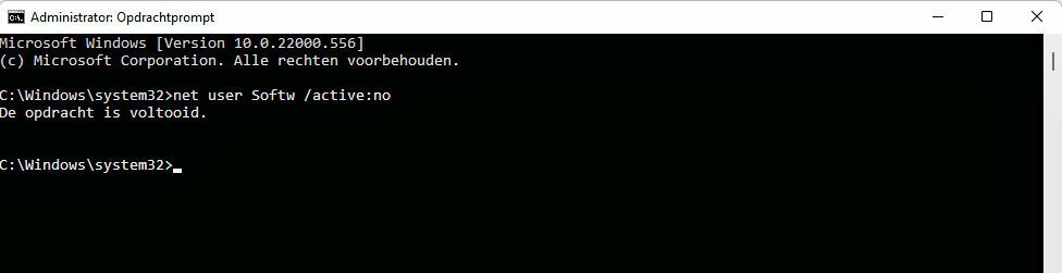 | SoftwareGeeknl Een Account Uitschakelen in Windows 11 | Softwaregeeknl