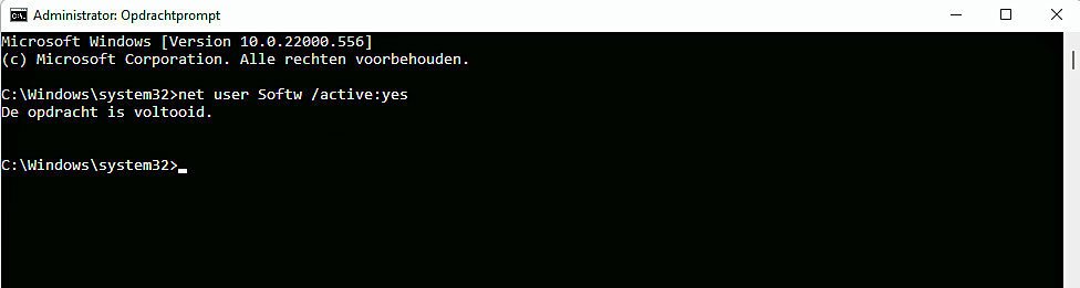 Een Account Uitschakelen in Windows 11