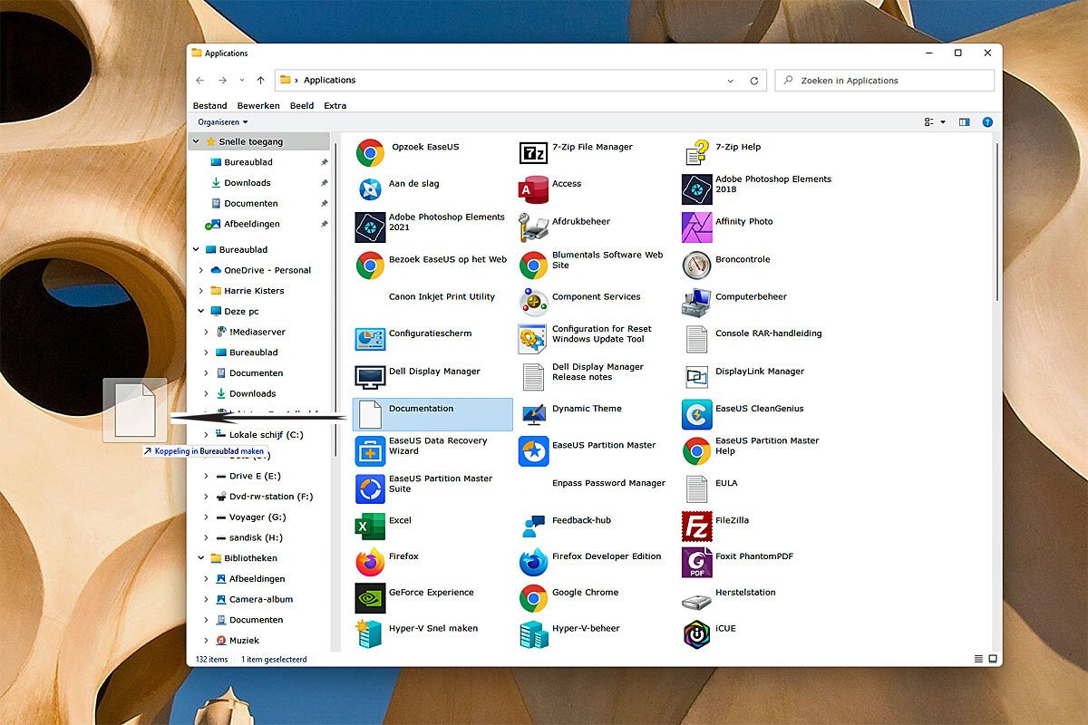 Bureaublad Pictogrammen in Windows 11 | Softwaregeeknl
