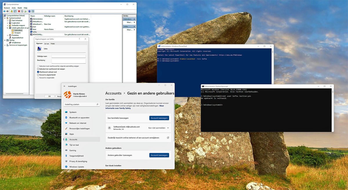 Een Account Uitschakelen in Windows 11