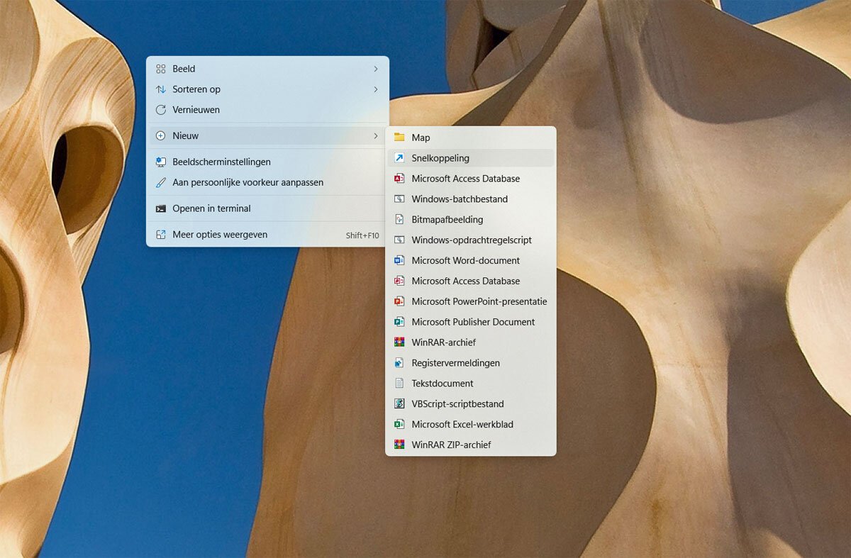 Bureaublad Pictogrammen in Windows 11 | Softwaregeeknl