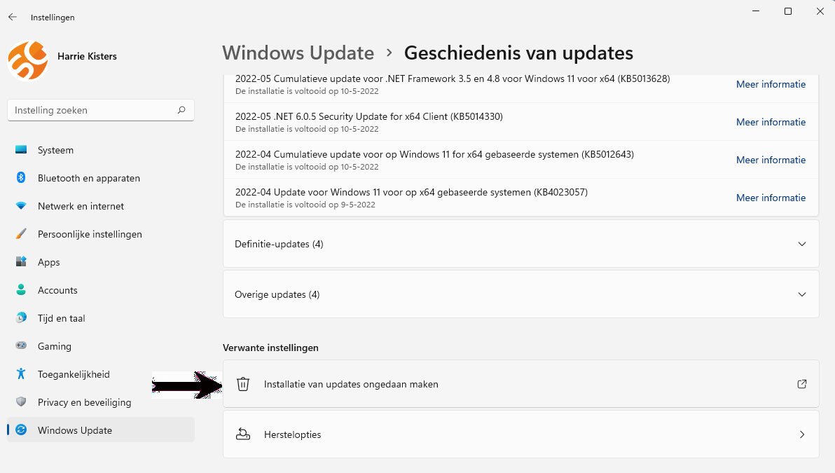 Sophos Windows 11 update veroorzaakt BSOD