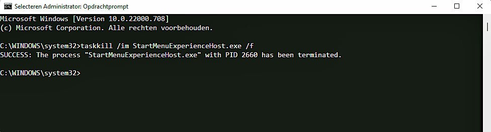 | SoftwareGeeknl Het Menu Start Herstarten in Windows 11 | Softwaregeeknl