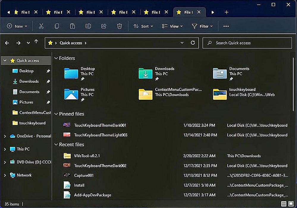 | SoftwareGeeknl Microsoft Tabbladen in Verkenner Onderweg | Softwaregeeknl