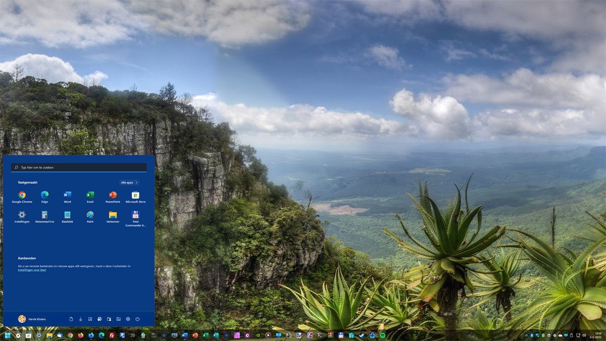 Zo Beheert U Het Menu Start in Windows 11