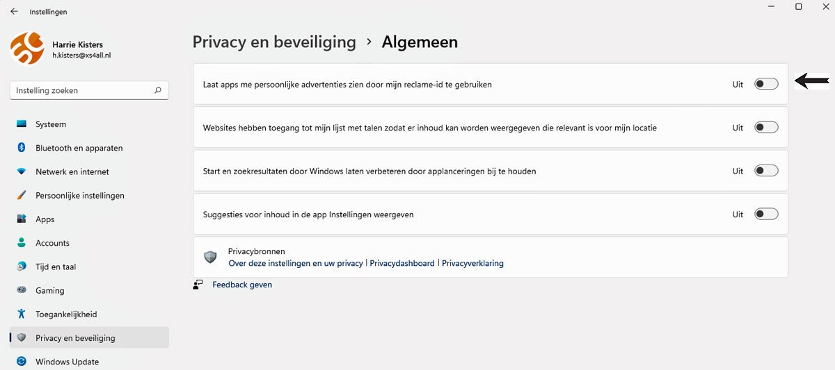 Schakel De Advertenties in Windows 11 Uit