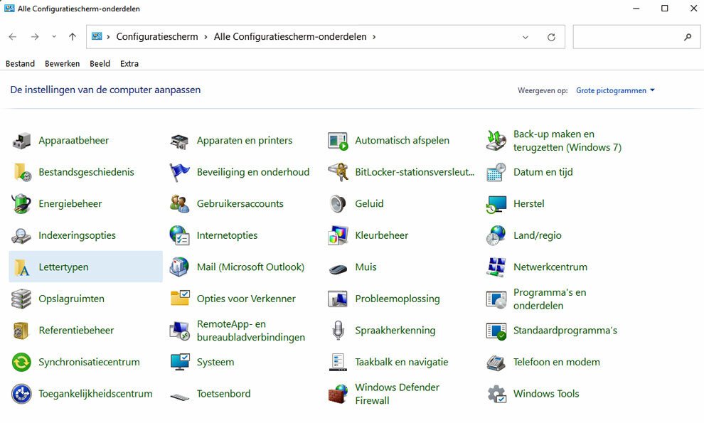 | SoftwareGeeknl Lettertypen Beheren in Windows 11 | Softwaregeeknl