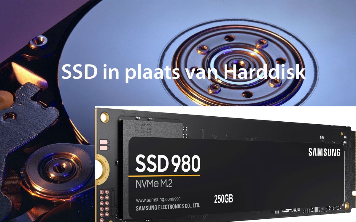 OEM HDD vervangen door solid state disks