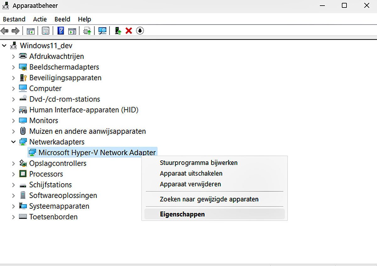 | SoftwareGeeknl Wake on Lan in Windows 11 Inschakelen