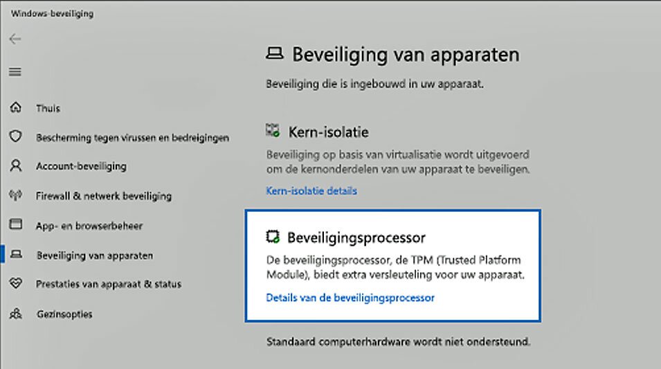 Gebruik Een Complexe Pincode in Windows 10