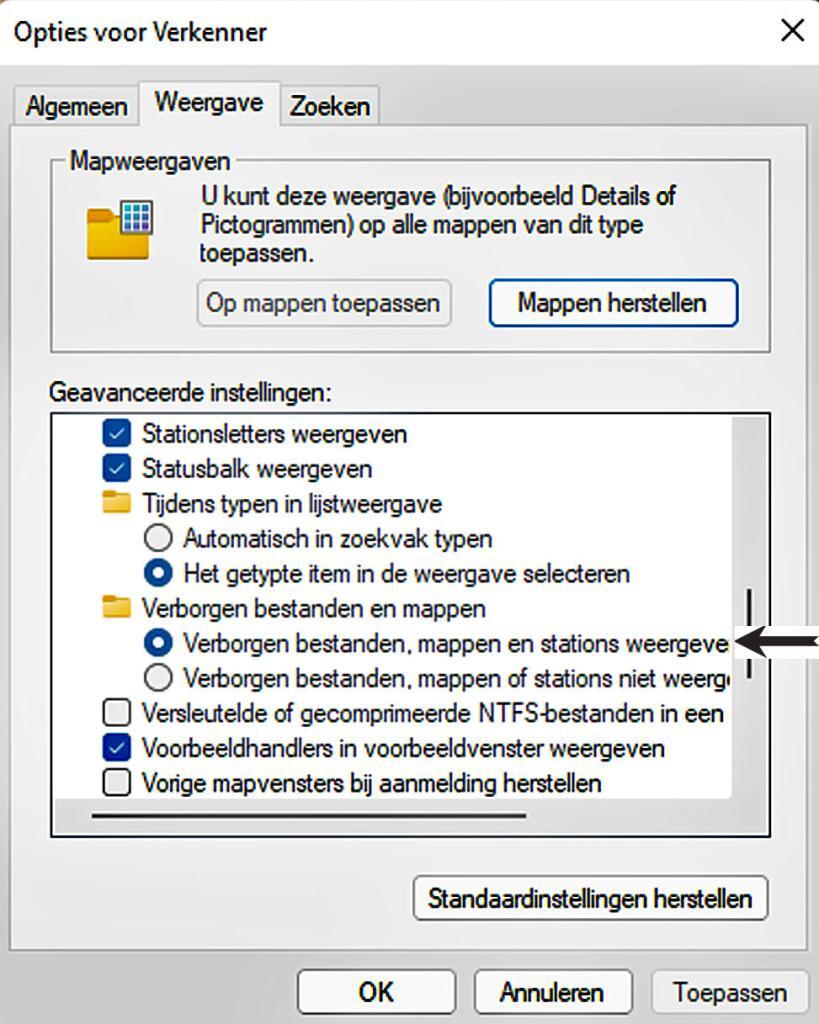 Apps Opslaglocatie Wijzigen in Windows 11