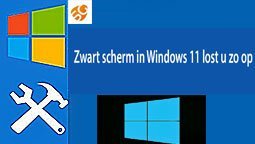 Een zwart scherm oplossen in Windows 11