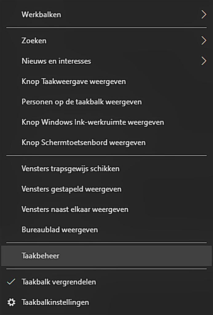 Controleer De Pc Uptime in Windows 10