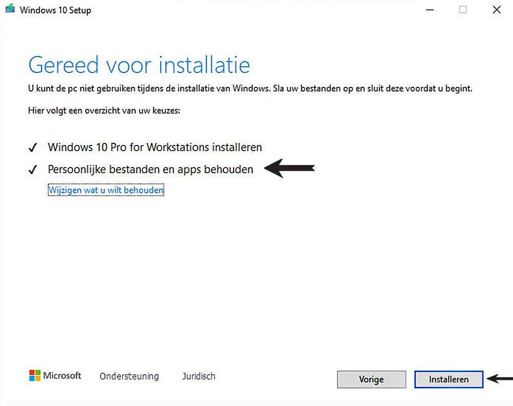 Upgrade uw pc zo naar Windows 10 22H2