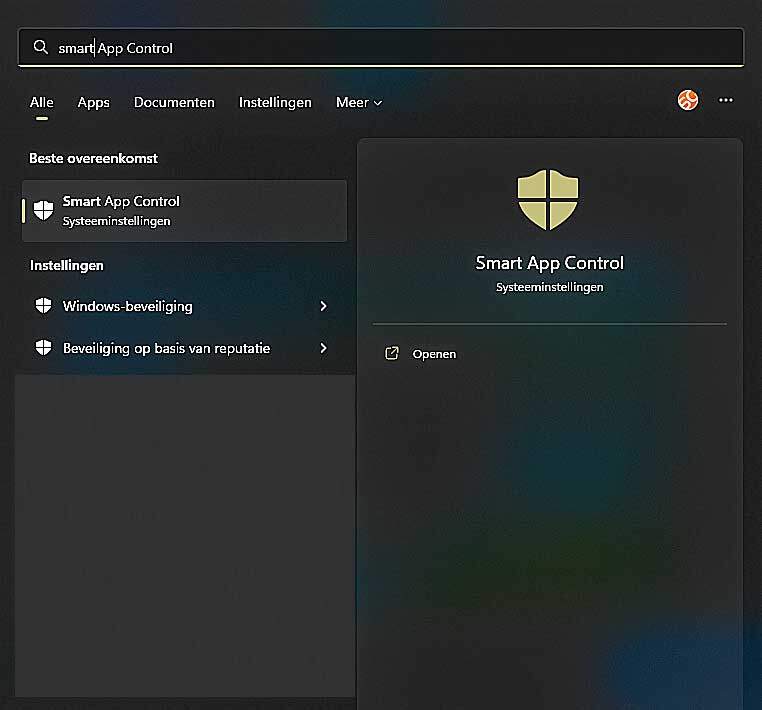 Wat is Smart App Control voor Windows 11
