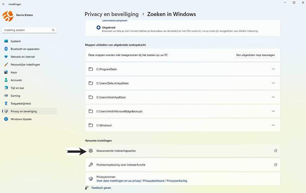 Correct Gebruik Van Zoeken in Windows 11