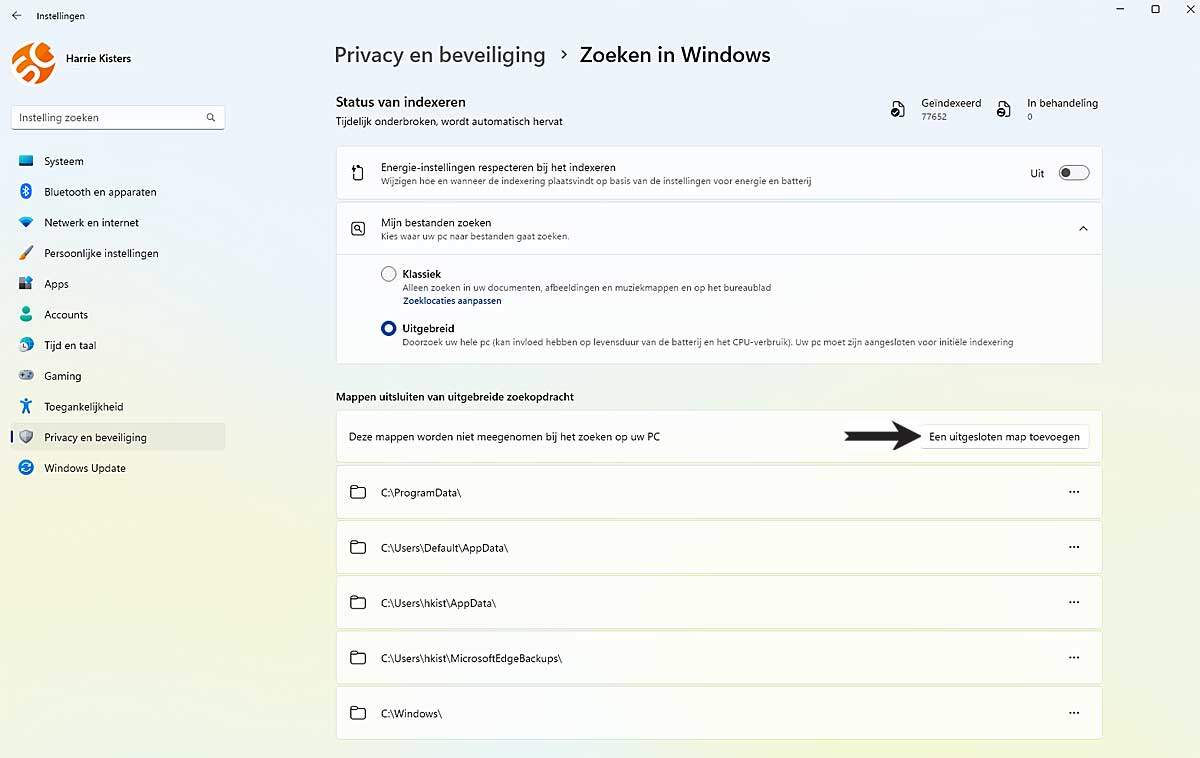 Correct Gebruik Van Zoeken in Windows 11