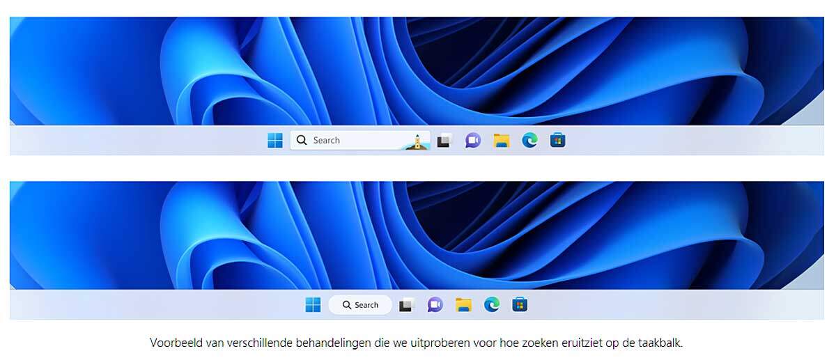 Windows 11 Preview Met Meer Zoekknopopties