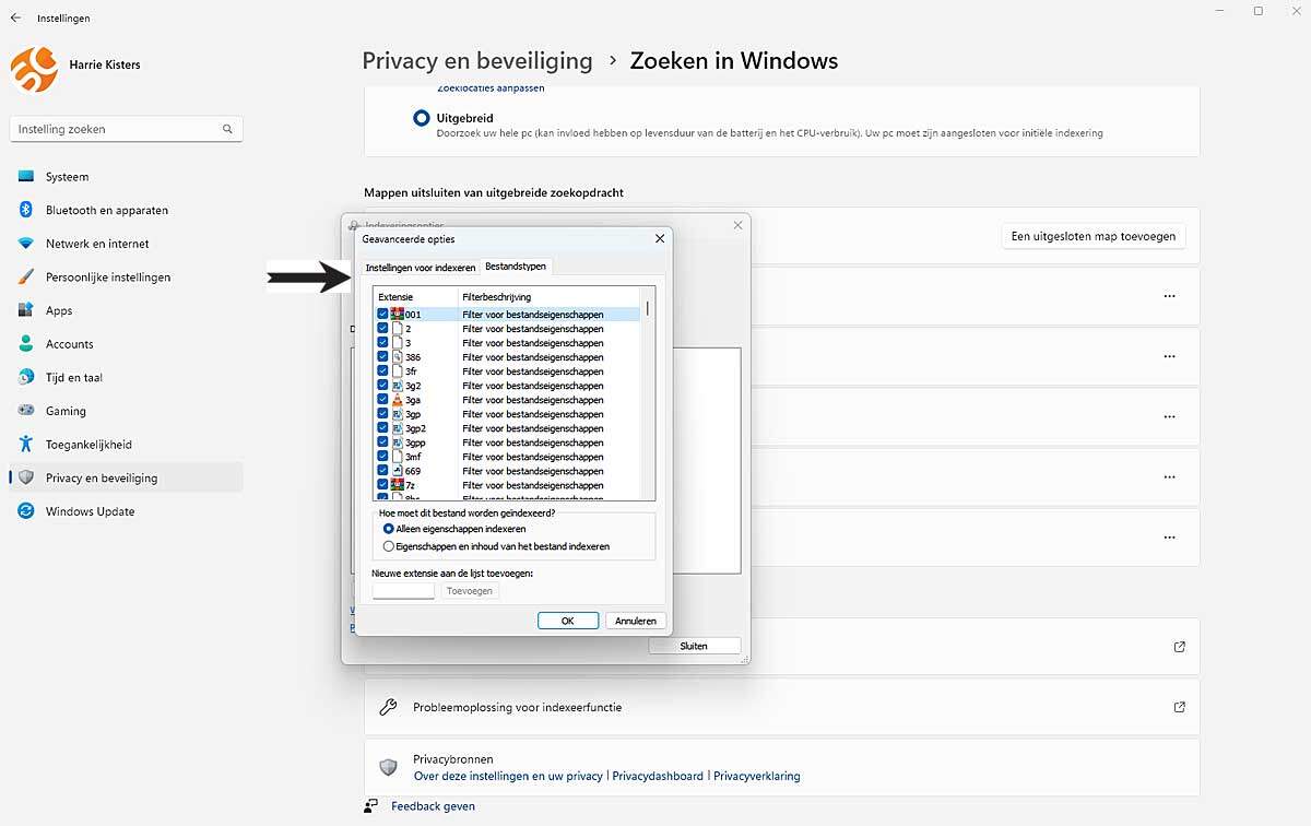 Correct Gebruik Van Zoeken in Windows 11