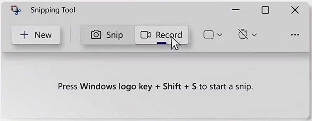 Schermopname Functie in Windows 11