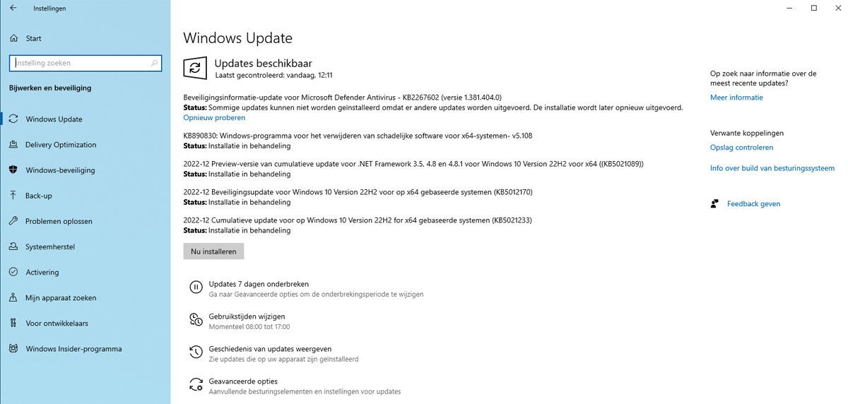Update Windows 10