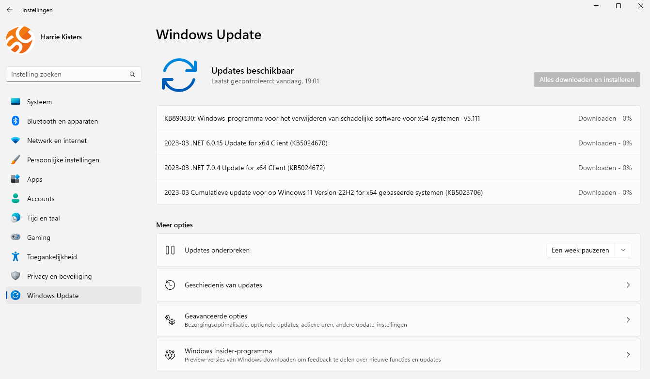 Updates Uitgebracht Voor Windows 11