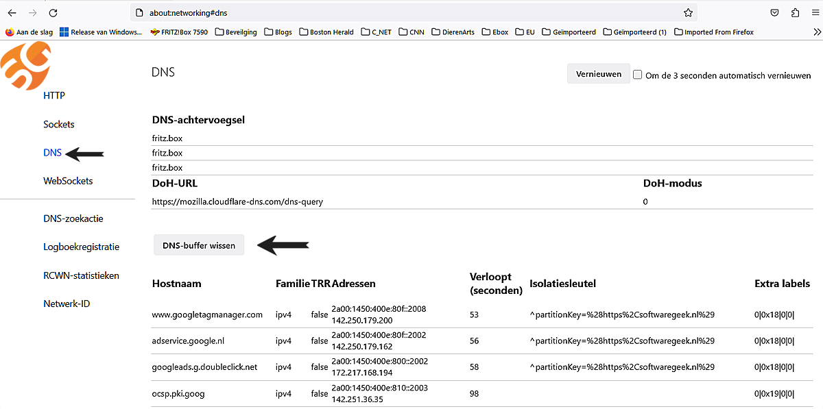 Maak Zo De Dns Cache Leeg in Windows 11