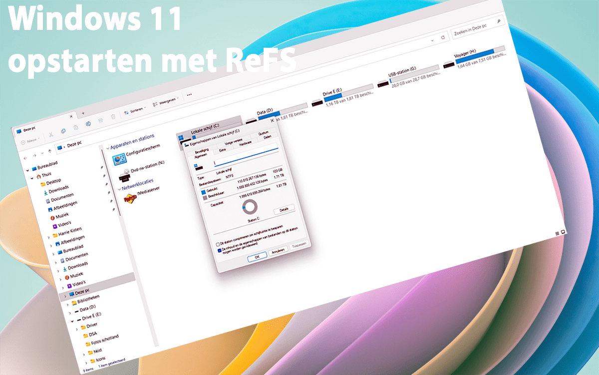 Windows 11 Opstarten Met Rust En Refs