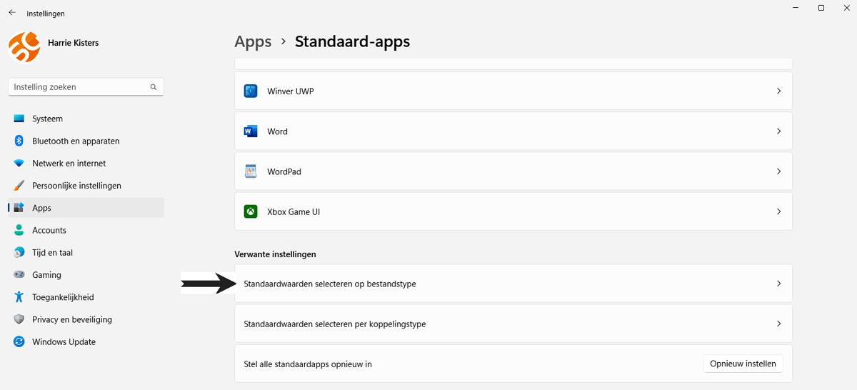 Wijzig Zo De Standaard Apps in Windows 11