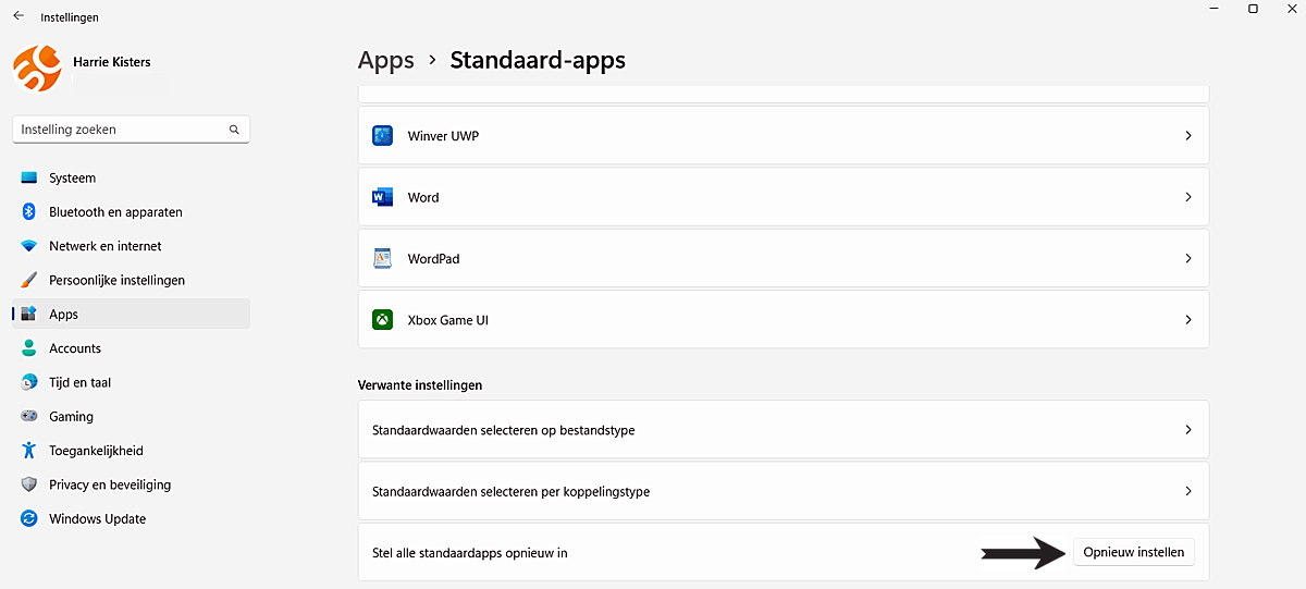 Wijzig Zo De Standaard Apps in Windows 11