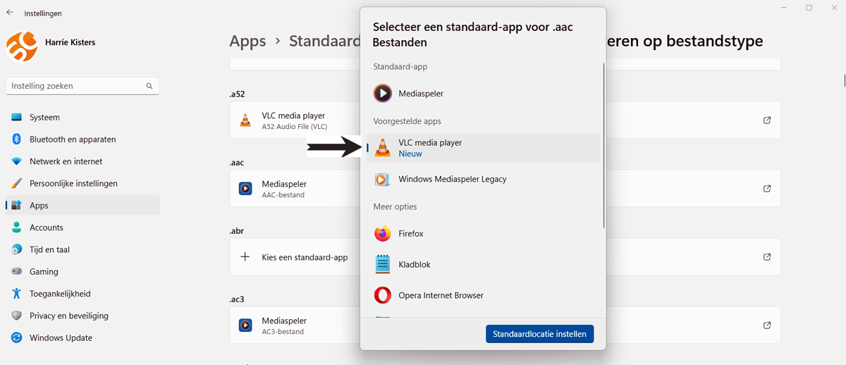 Wijzig Zo De Standaard Apps in Windows 11