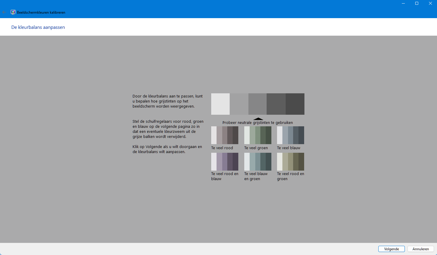 Voer De Kleurkalibratie in Windows 11 Uit