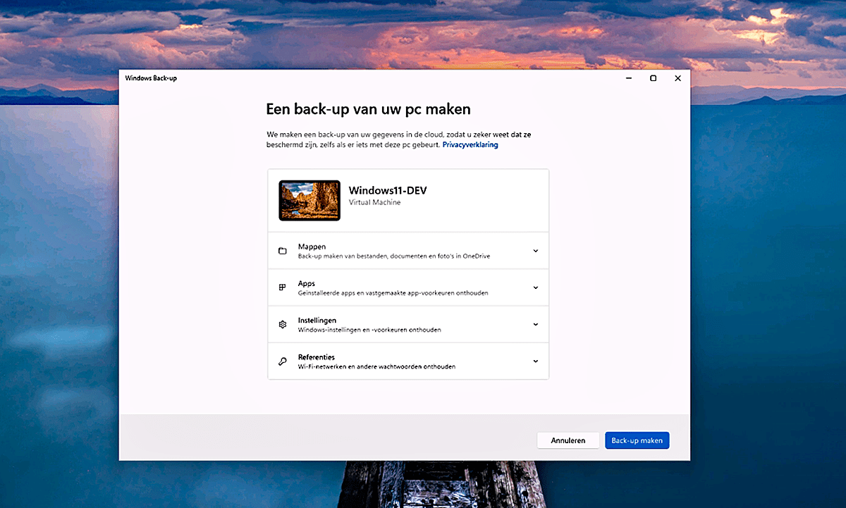 Nieuwe Backup App Voor Insiders Windows 11 | Softwaregeeknl
