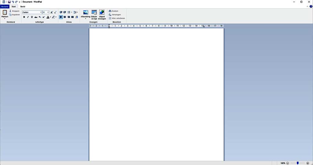 Microsoft Wordpad Afgeschaft Voor Ms Word