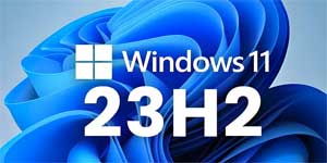 Windows 11 23H2 ISO gezien vóór de uitgave