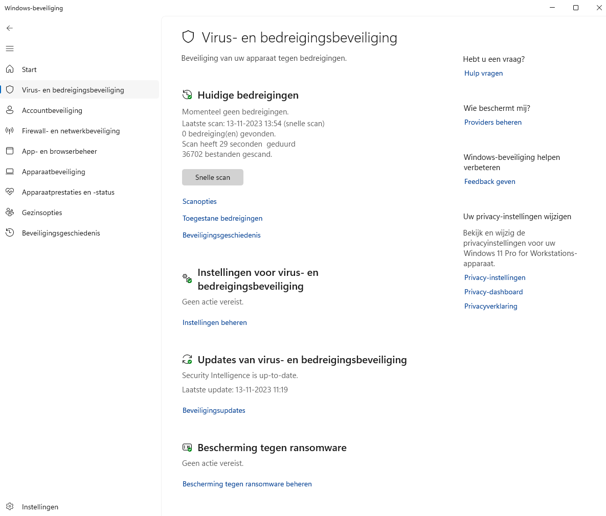 | SoftwareGeeknl Microsoft Defender Antivirus in Windows 11