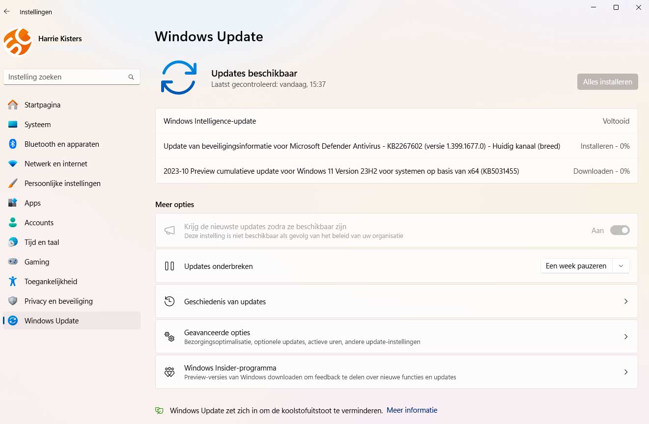 Geen Windows 11 23h2 Met Mediacreationtool