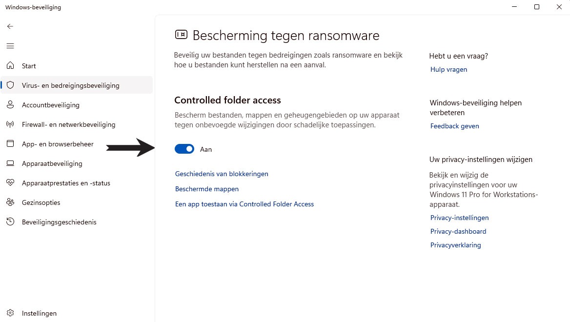 Microsoft Defender Antivirus in Windows 11