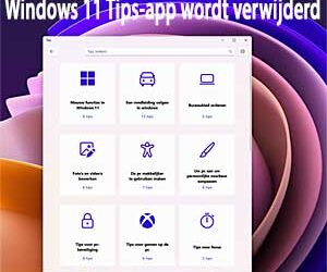 Microsoft stopt met de Windows 11 Tips-app