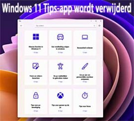 Microsoft stopt met de Windows 11 Tips-app