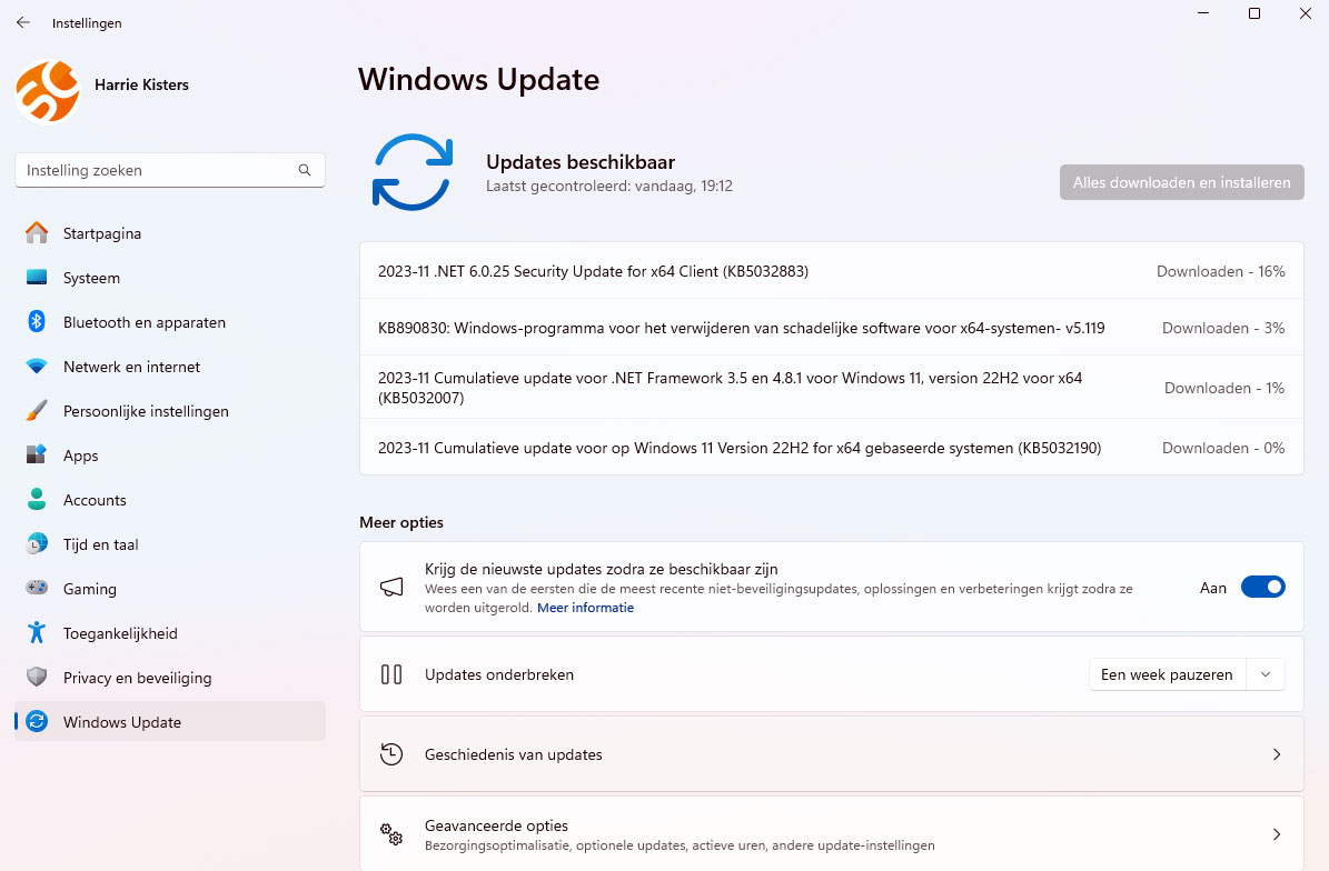 Patch Dinsdag Update Windows 11 Kb5032190
