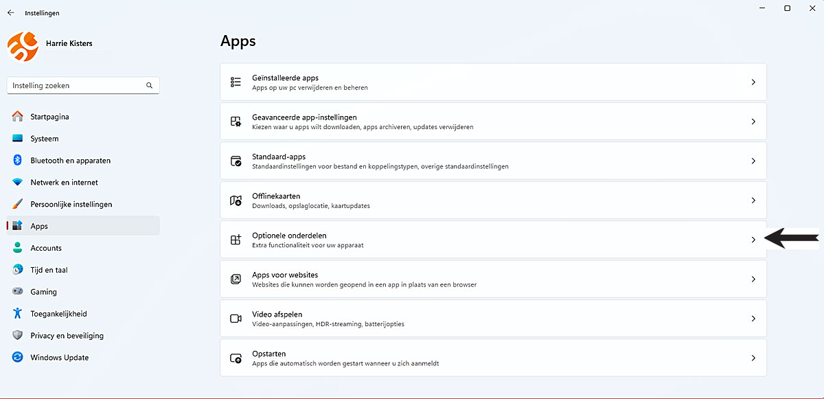 | SoftwareGeeknl Optionele Onderdelen
