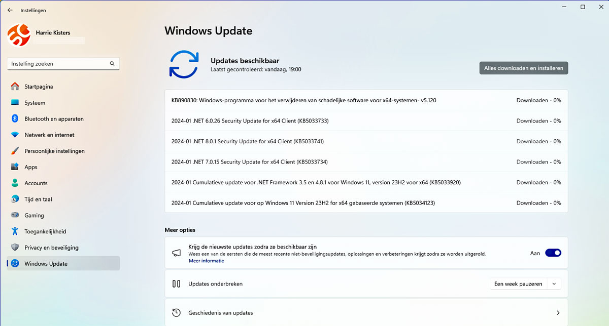 Windows 11 Update Kb5034123 is Uitgebracht