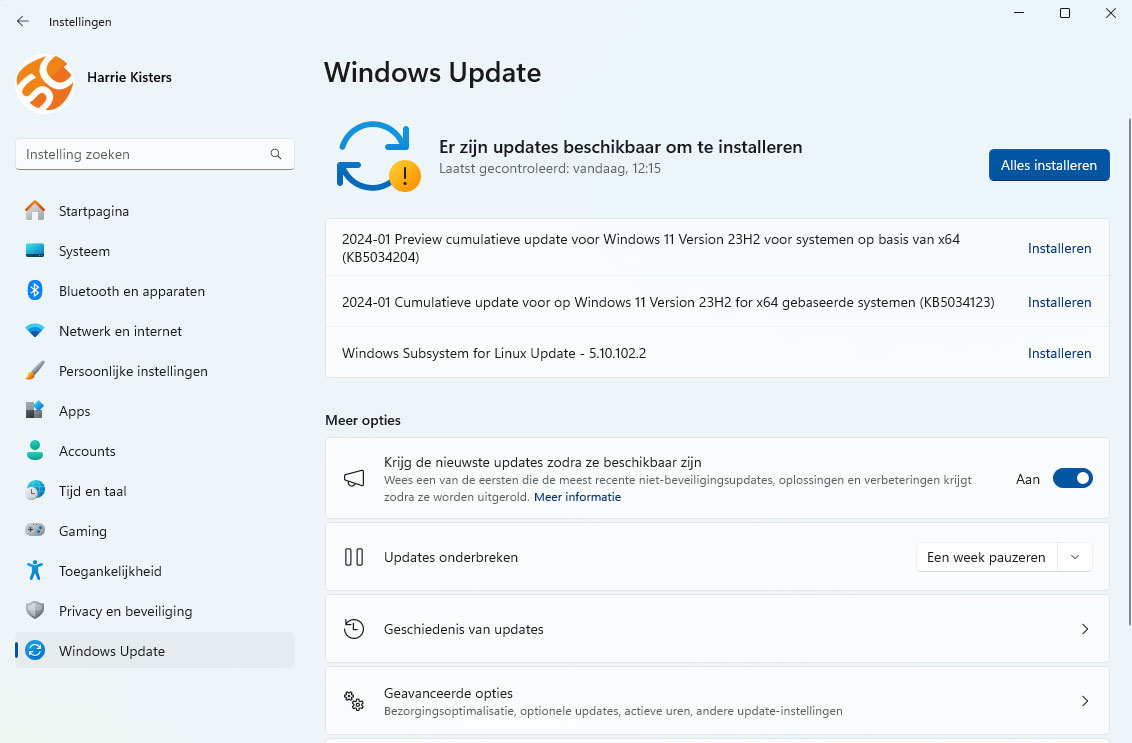 Windows 11 Update Kb5034204 is Uitgebracht