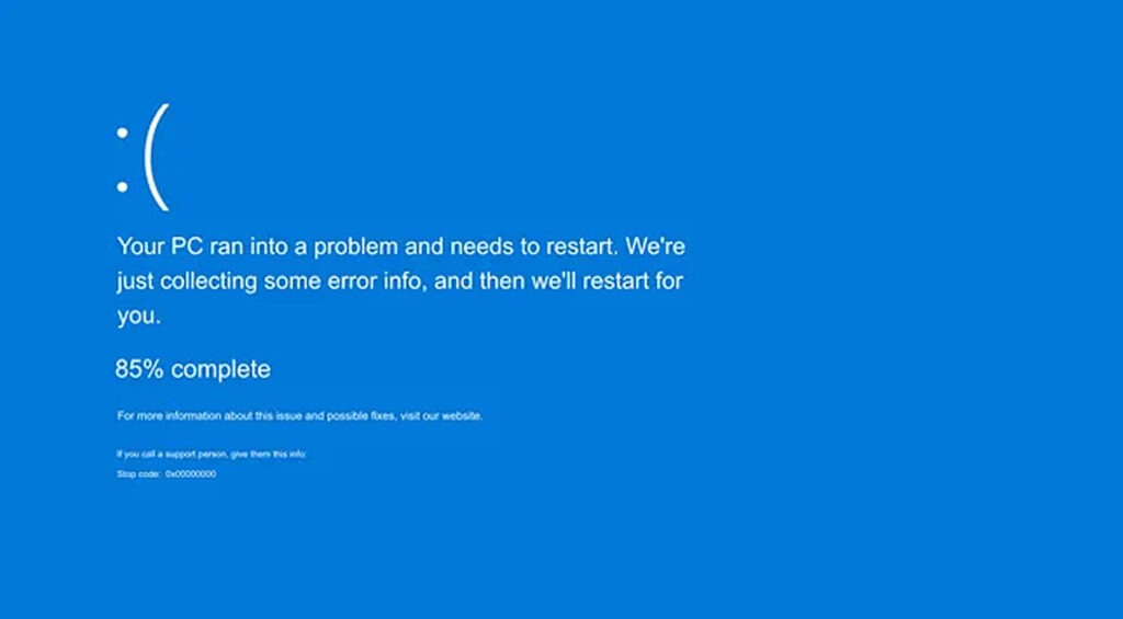 Los Blue Screen of Death Op in Windows 11