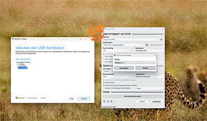 Windows 11 downloaden naar een USB-station