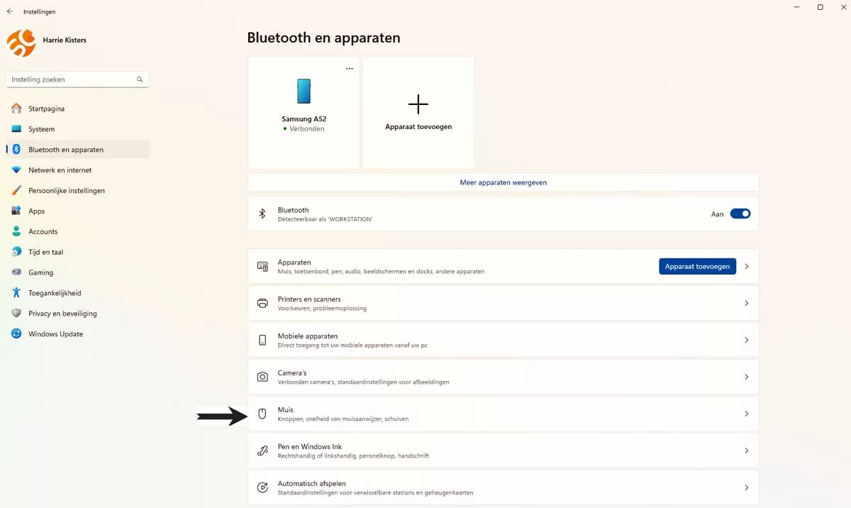 | SoftwareGeeknl Muisinstellingen Openen