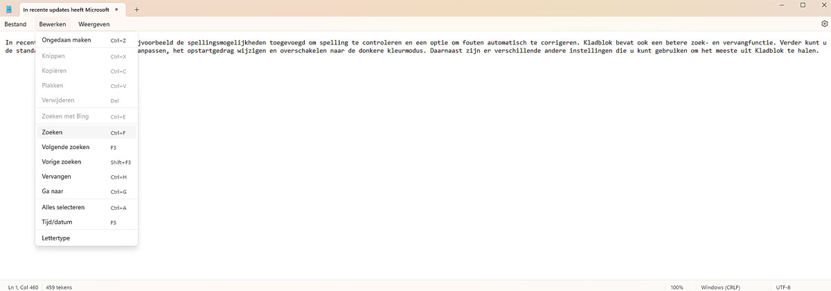 | SoftwareGeeknl Kladblok in Windows 11 En Deze 10 Functies